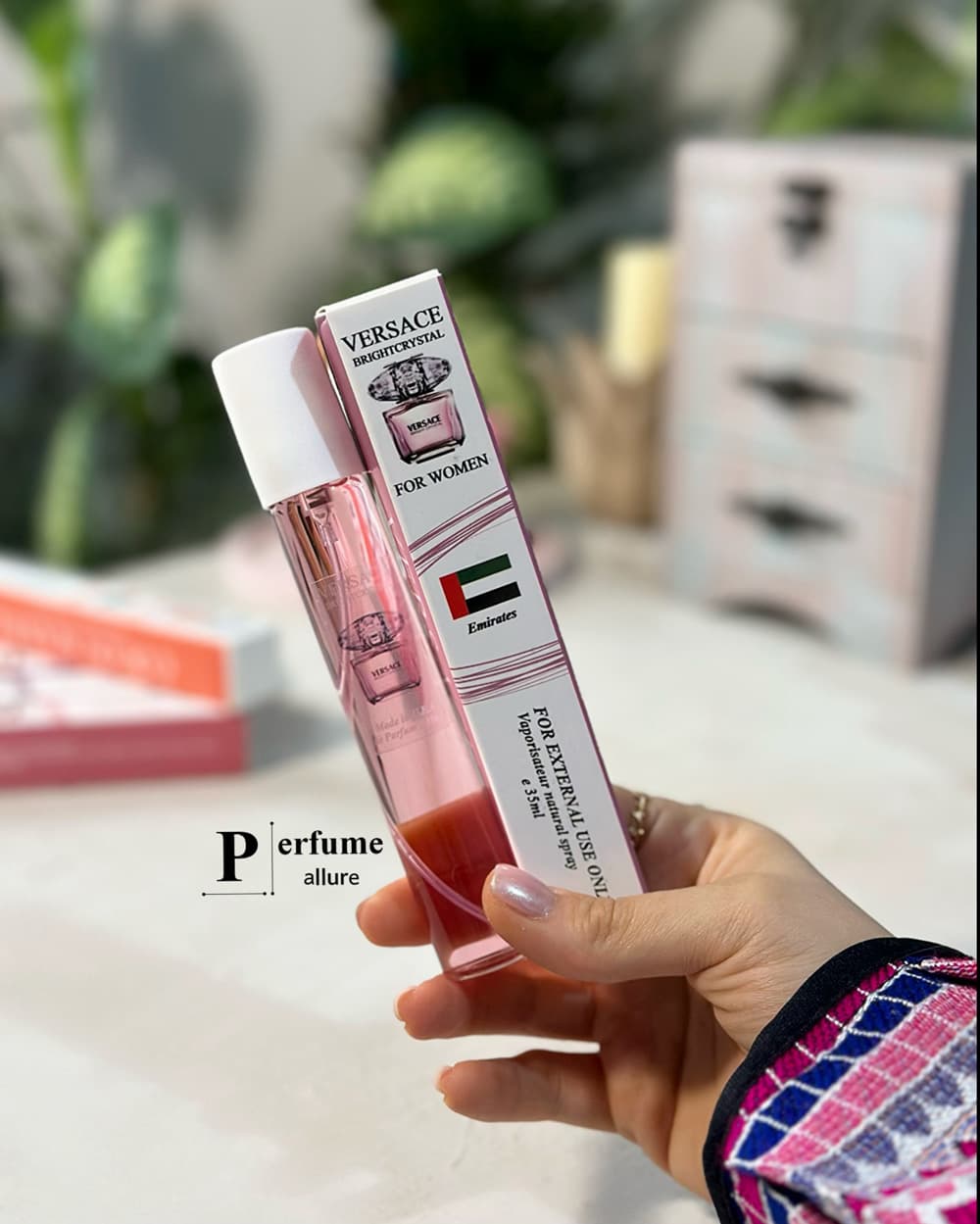 ادکلن ورساچه صورتی-برایت کریستال