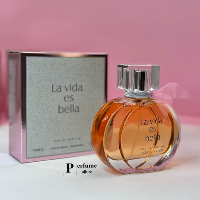 ادکلن لاویدا اس بلا فراگرنس ورد (Fragrance World La Vida Es Bella)