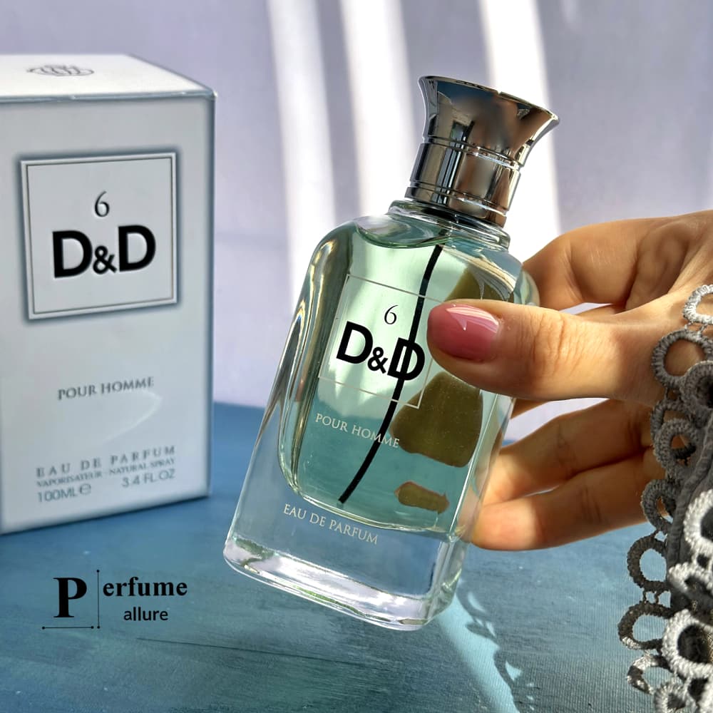 خرید ادکلن دی اند دی ۶ پور هوم (Fragrance World D&amp;D6 Pour Homme)