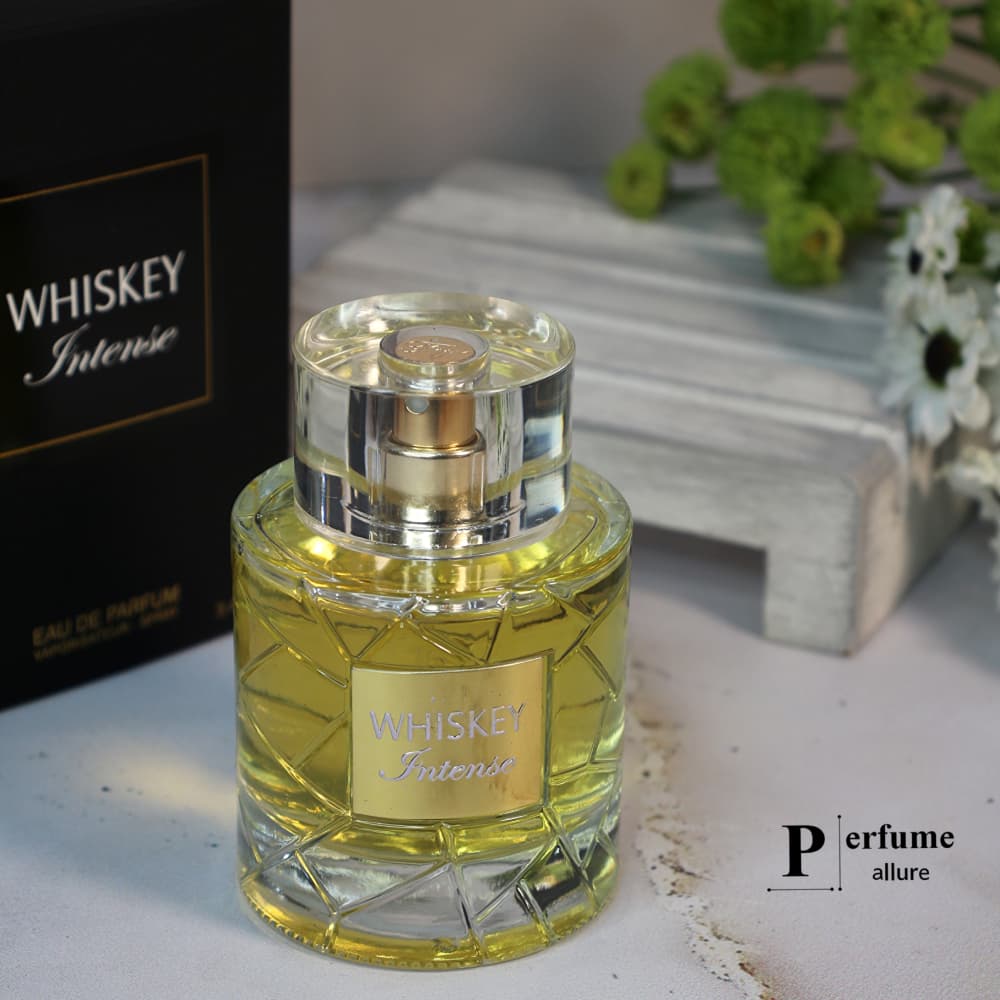 خرید ادکلن ویسکی اینتنس فراگرنس ورد (Fragrance World Whiskey Intense)