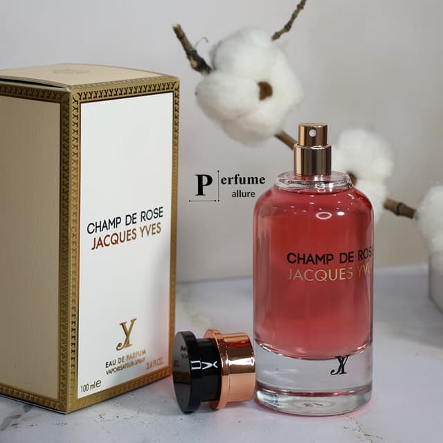 ادکلن چمپ د رز ژاک ایو فراگرنس ورد (Fragrance World Champ De Rose Jacques Yves)