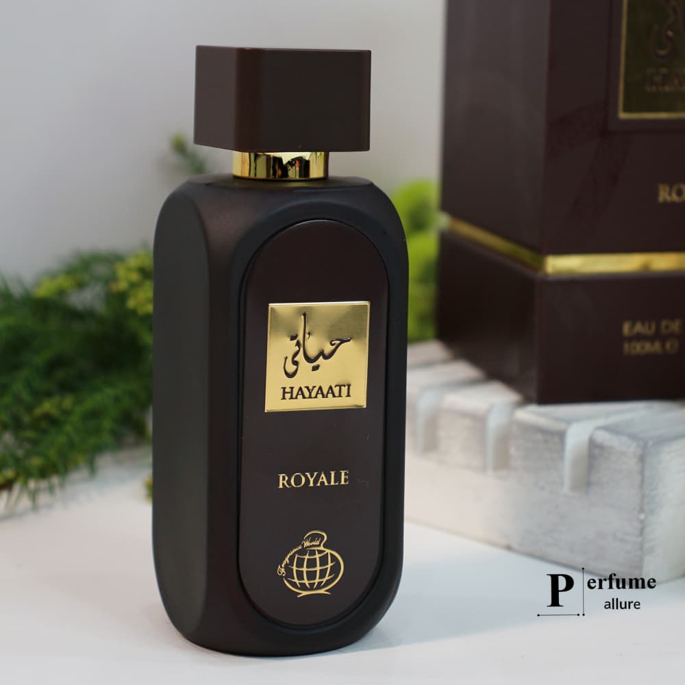 خرید ادکلن حیاتی رویال فراگرنس ورد (Fragrance World Hayaati Royale)